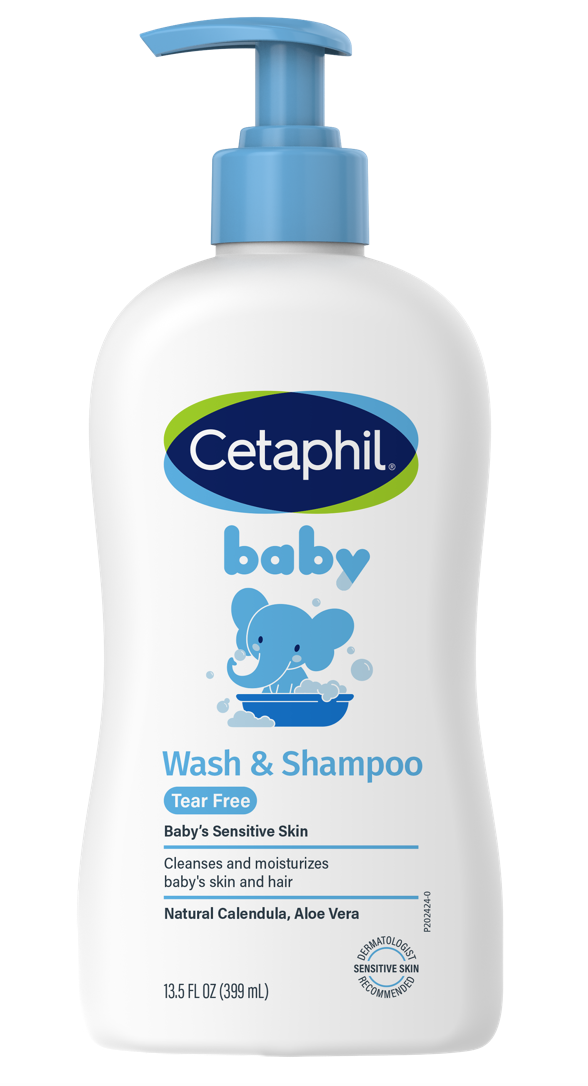 Cetaphil Baby Wash & Shampoo, 399 ml