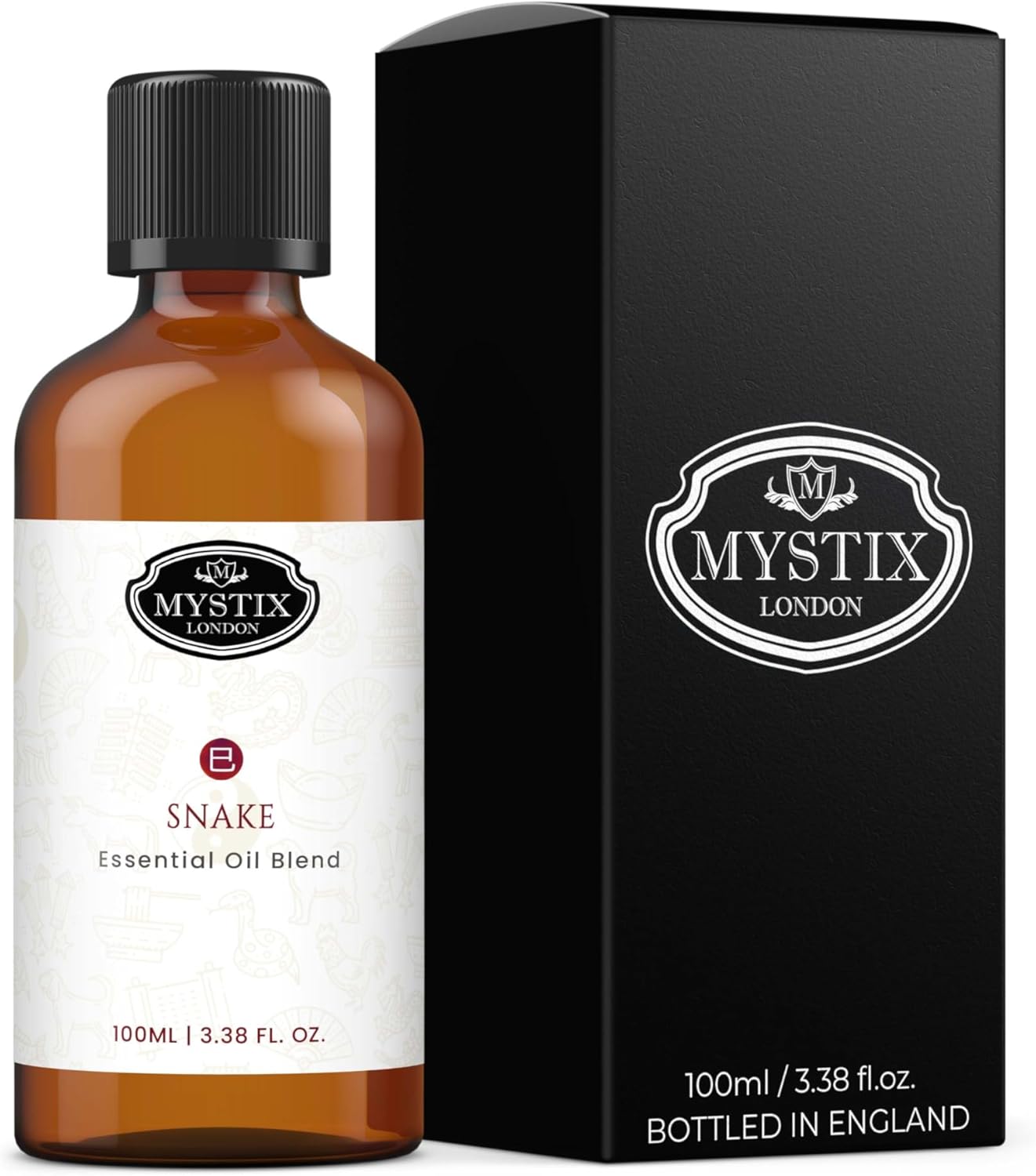 Mystix London Mystix London- Snake – Zmes Esenciálnych Olejov podľa Čínskeho Zverokruhu 100 ml