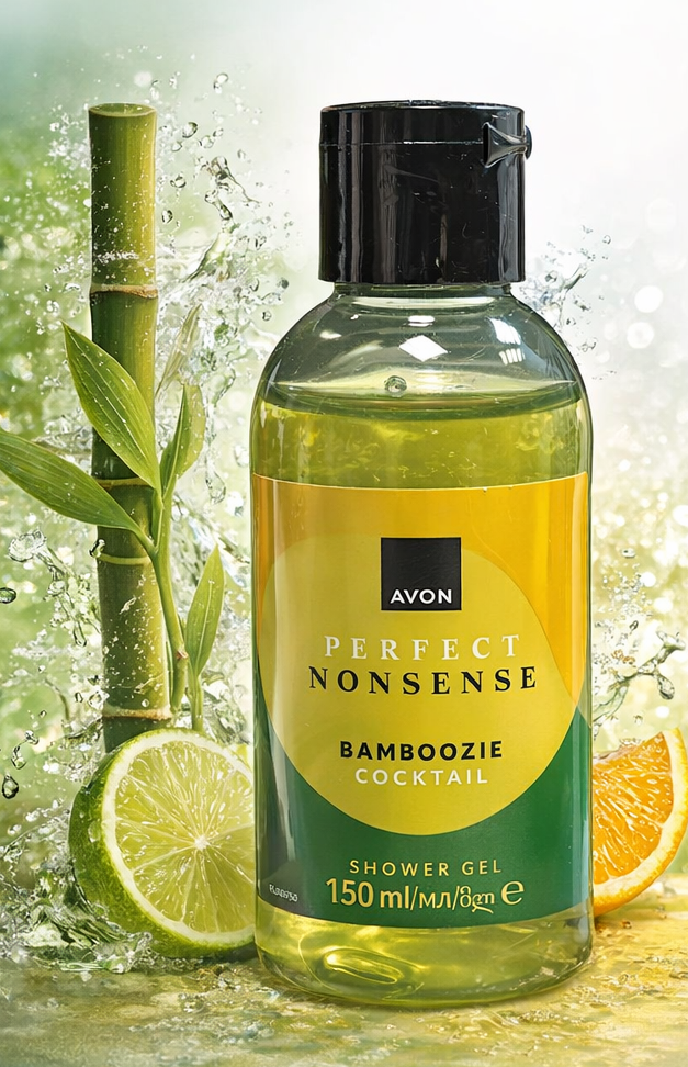 AVON Perfect Nonsense Bamboozie Cocktail – sprchový gél, 150 ml