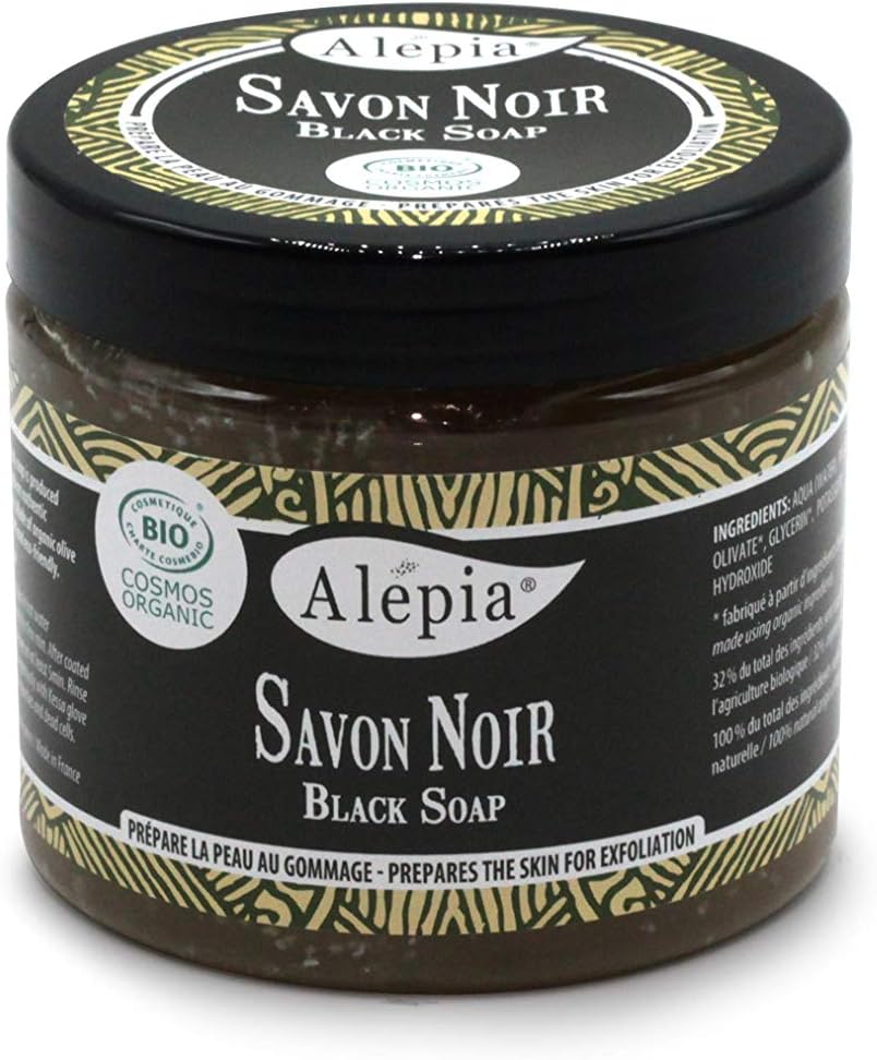 Alepia čierne mydlo prémiové organické, 200 ml