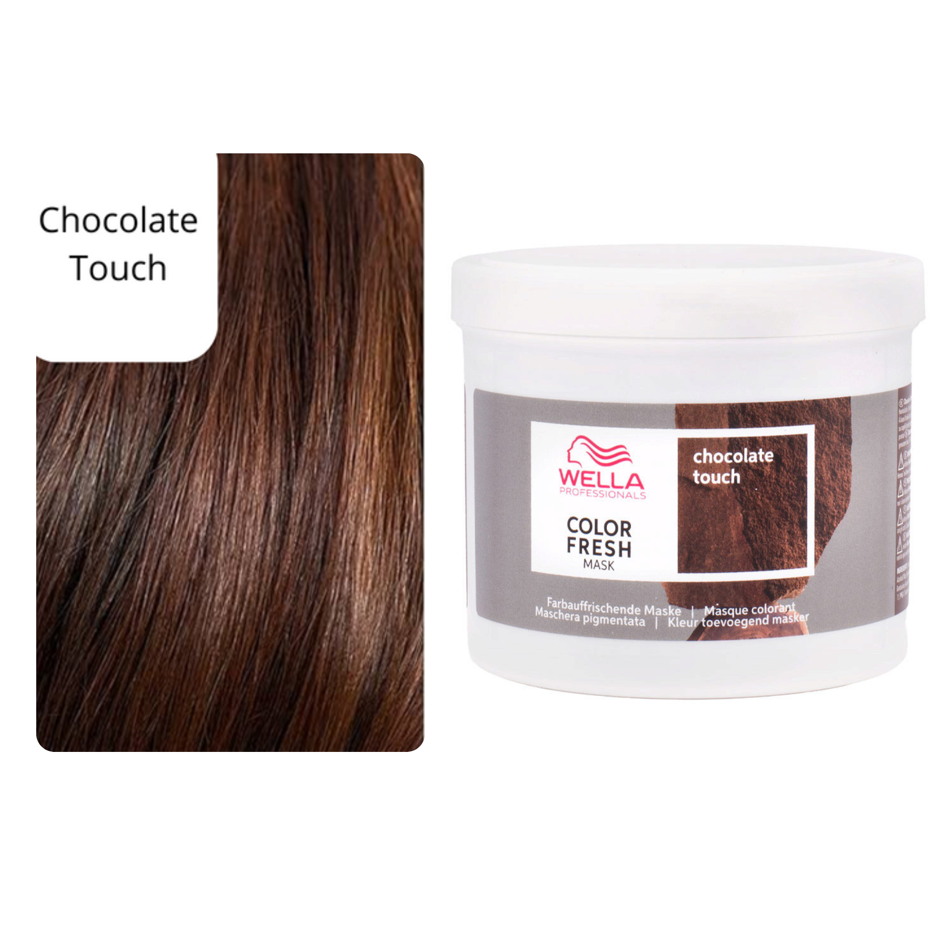 Wella Professionals Color Fresh Mask 500 ml-chocolate touch