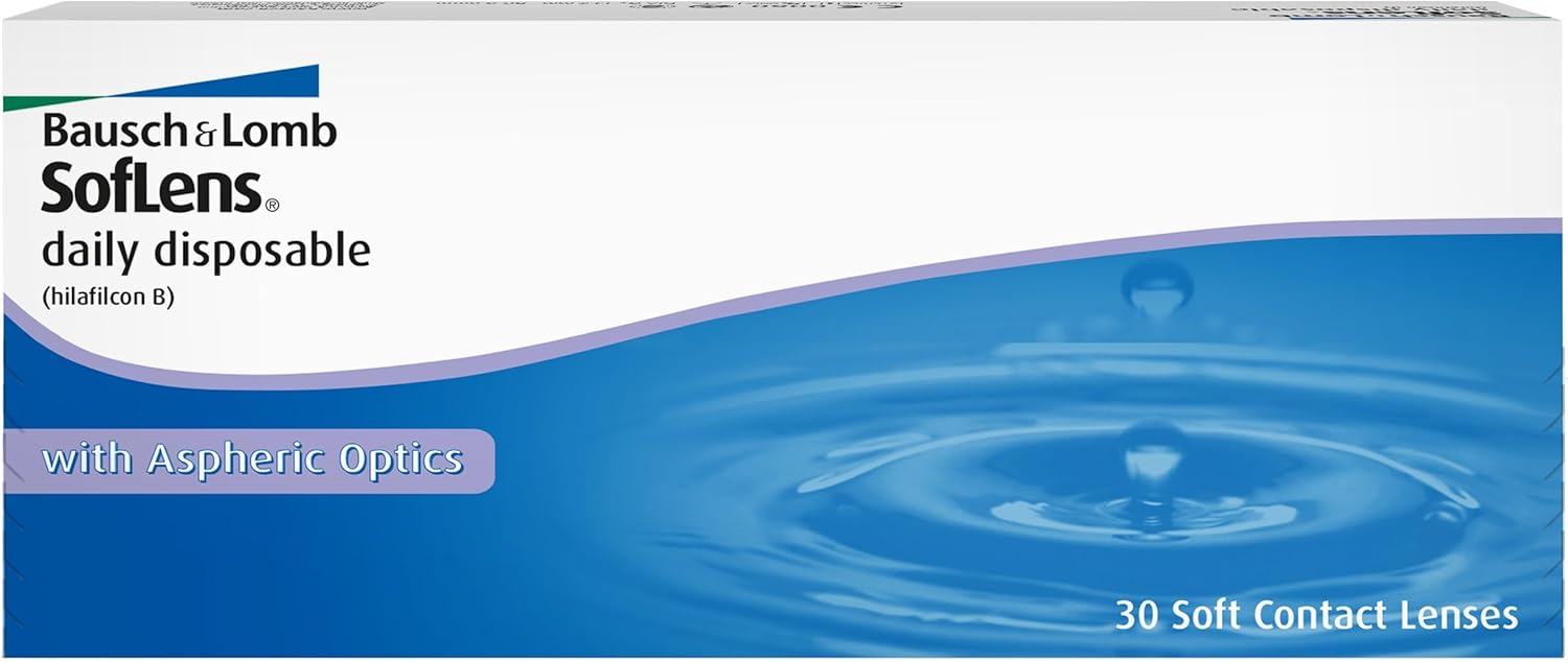 Bausch & Lomb Bausch + Lomb SofLens Daily Disposable – denné kontaktné šošovky (30 ks)