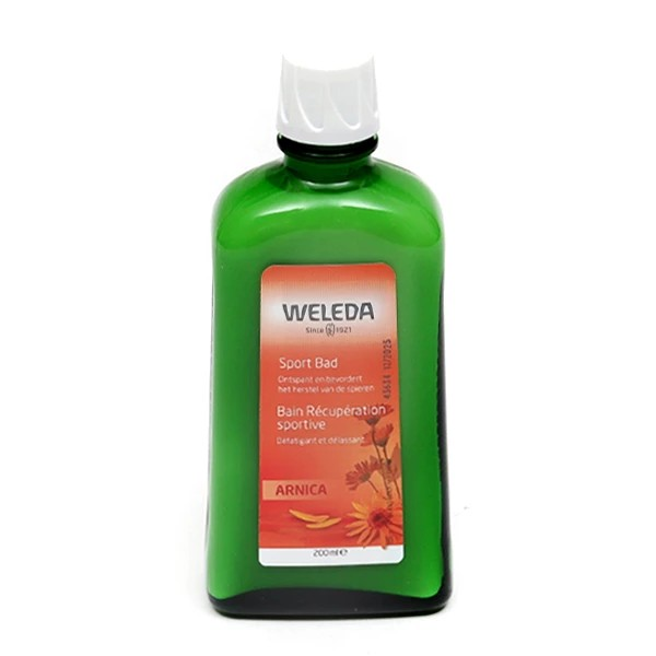 Weleda Arnica Organický športový regeneračný kúpeľ 200ml (Poškodená plomba)