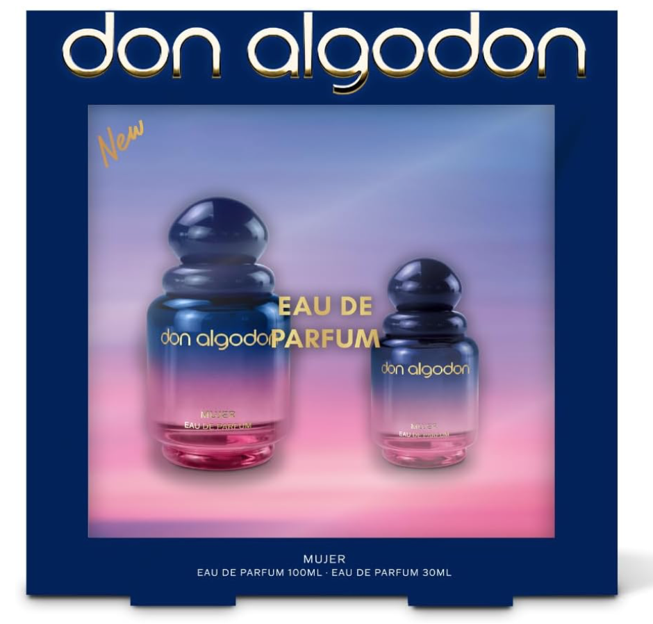 DON ALGODON MUJER EDP, 100 ml + 30 ml