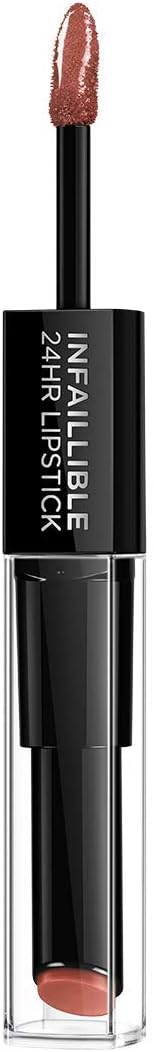 L'Oréal Paris Dlhotrvajúci rúž a lesk na pery 2v1 Infallible 312 Incessant Russet