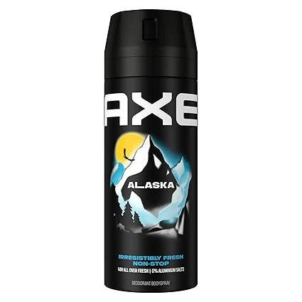 Axe telový sprej Alaska dezodorant bez hliníka poskytuje 48 hodín účinnej ochrany 150ml