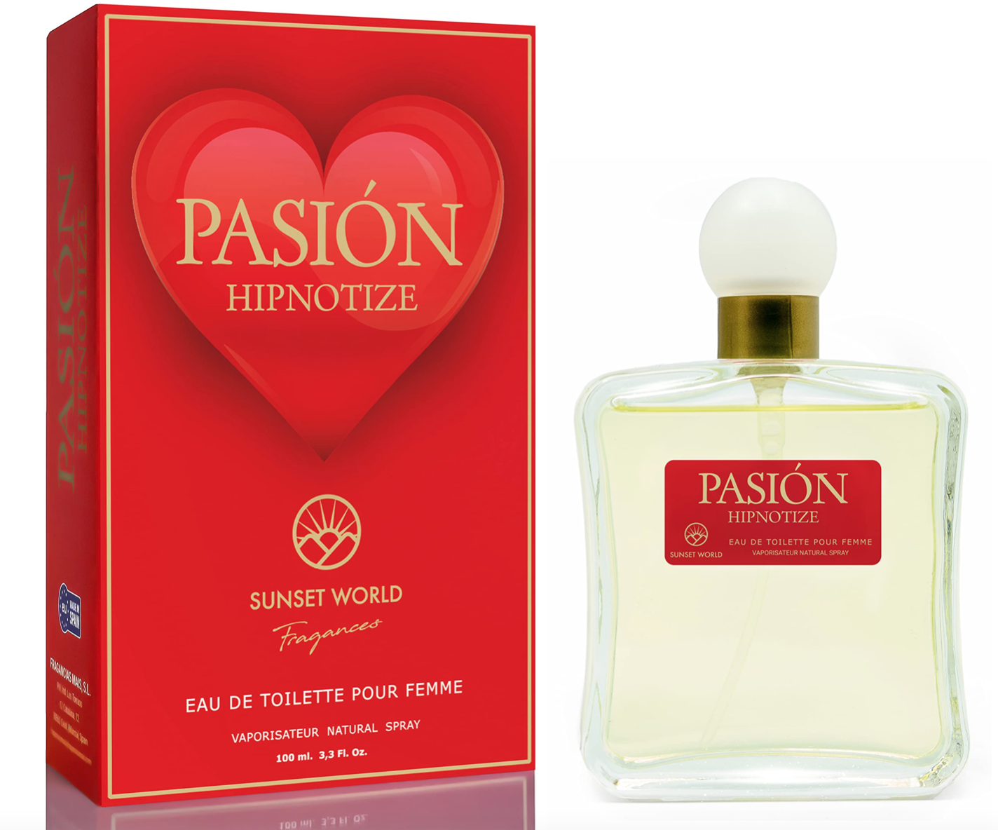 SUNSET WORLD PASIÓN HIPNOTIZE EDT, 100 ml