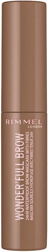Rimmel London Wonder'Full Brow 24HR vodeodolný gél na obočie s vláknami-001 svetlý 4,5 ml