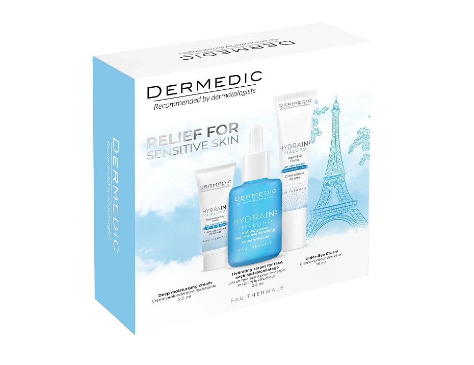 E-shop DERMEDIC H3 Hydr.sérum tvár./krk darčekový set Exp.: 02/2026