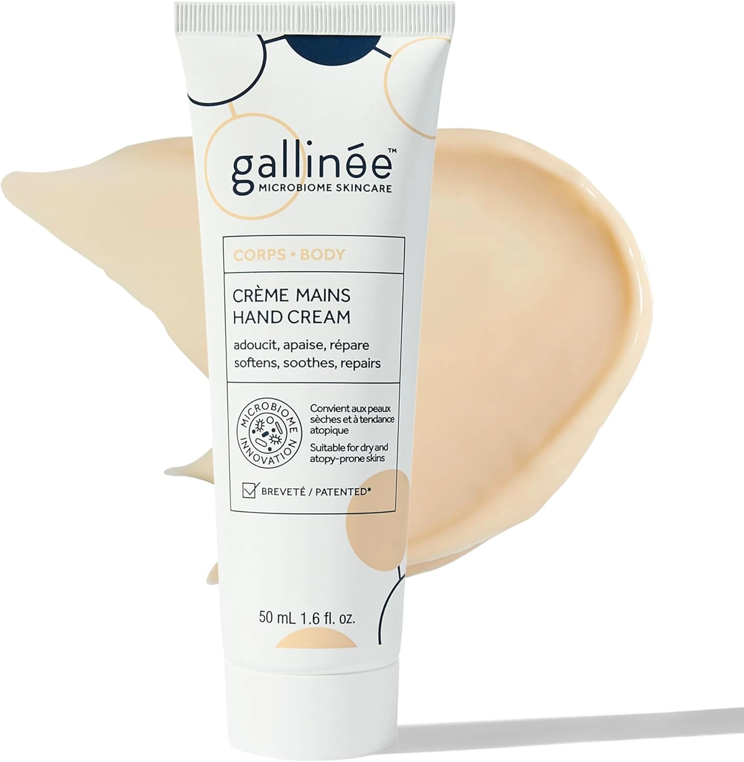 Gallinée Gallinée, probiotický krém na ruky, 50 ml, EXP:02/2026