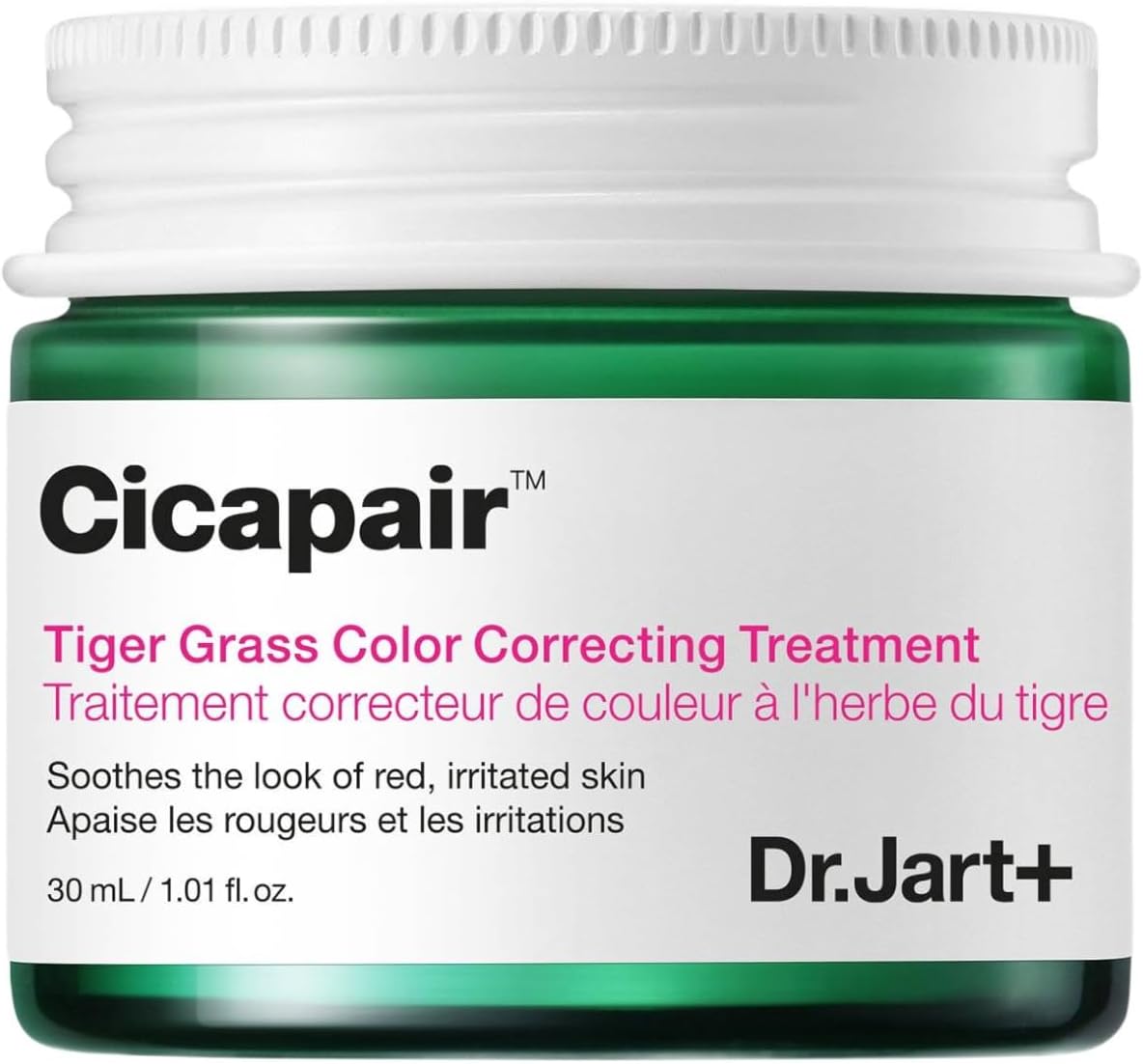 E-shop Dr.Jart+ Cicapair Tiger Grass Korekčný krém proti začervenaniu, 30 ml