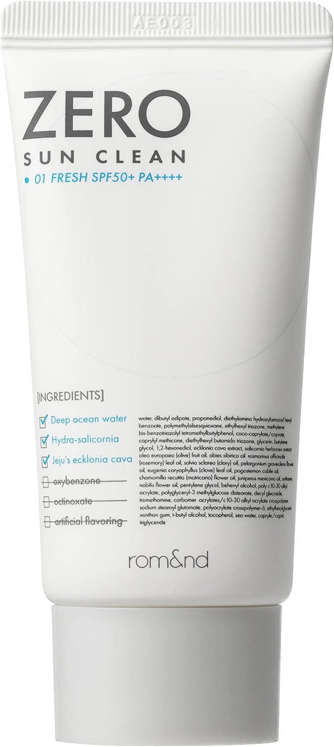 rom&nd ROM&ND, Opaľovací krém na tvár Zero Sun Clean 50ml Exp.: 04/2026