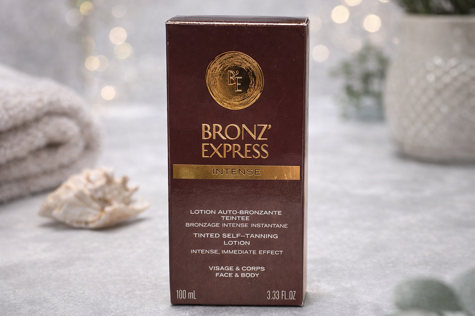 E-shop Bronz’Express – Intense samoopaľovacie mlieko 100 ml -bez krabičky