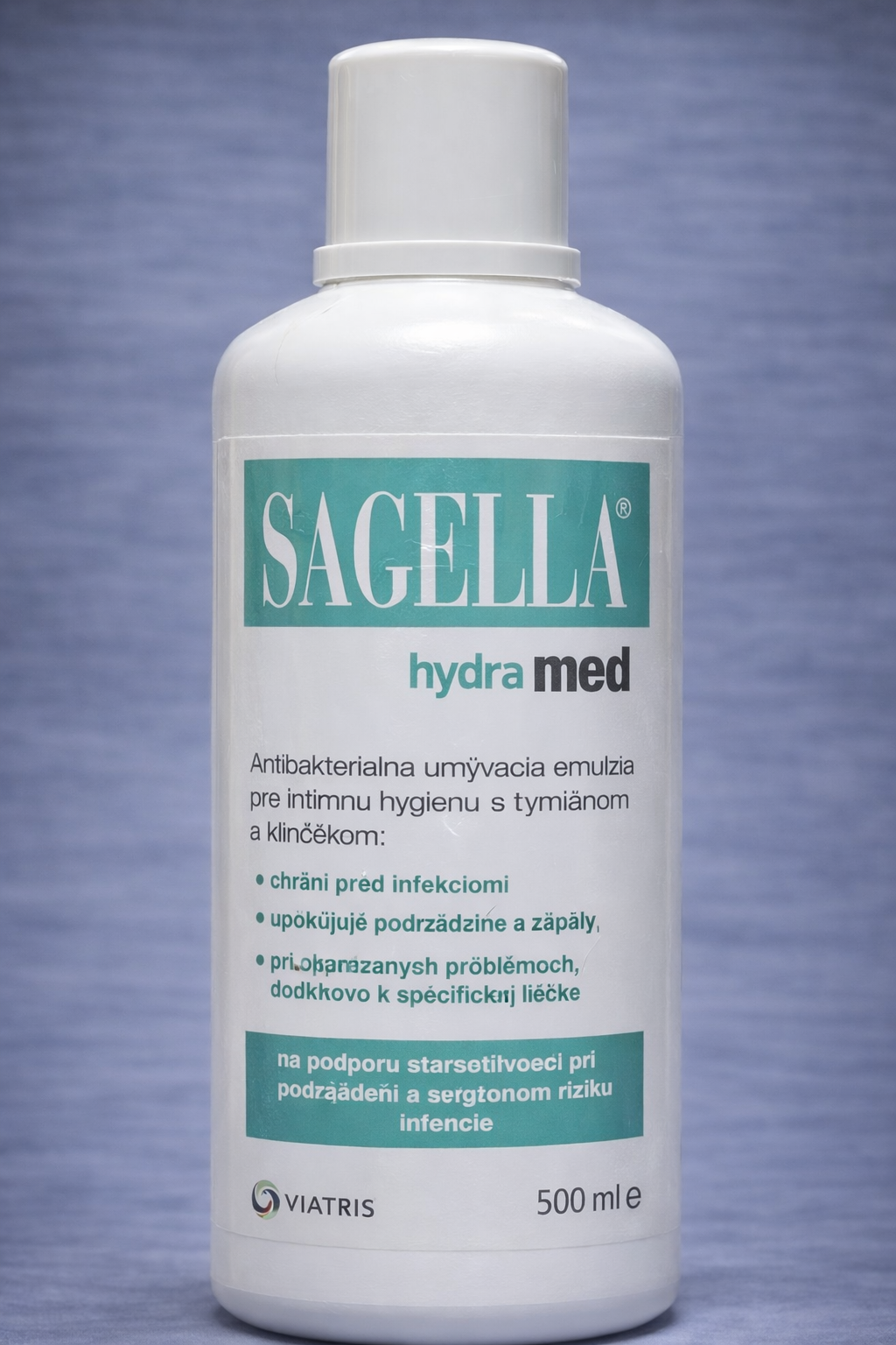 E-shop Sagella HydraMed – emulzia na intímnu hygienu (500 ml)