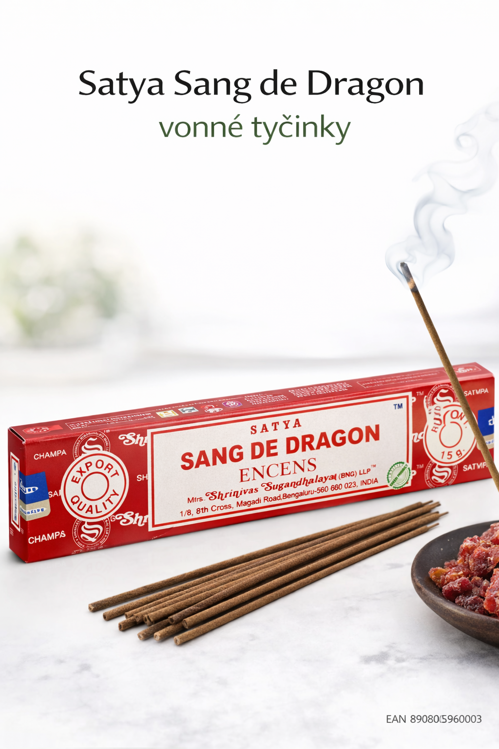 E-shop Satya Sang de Dragon – vonné tyčinky (15 g) Dračia krv