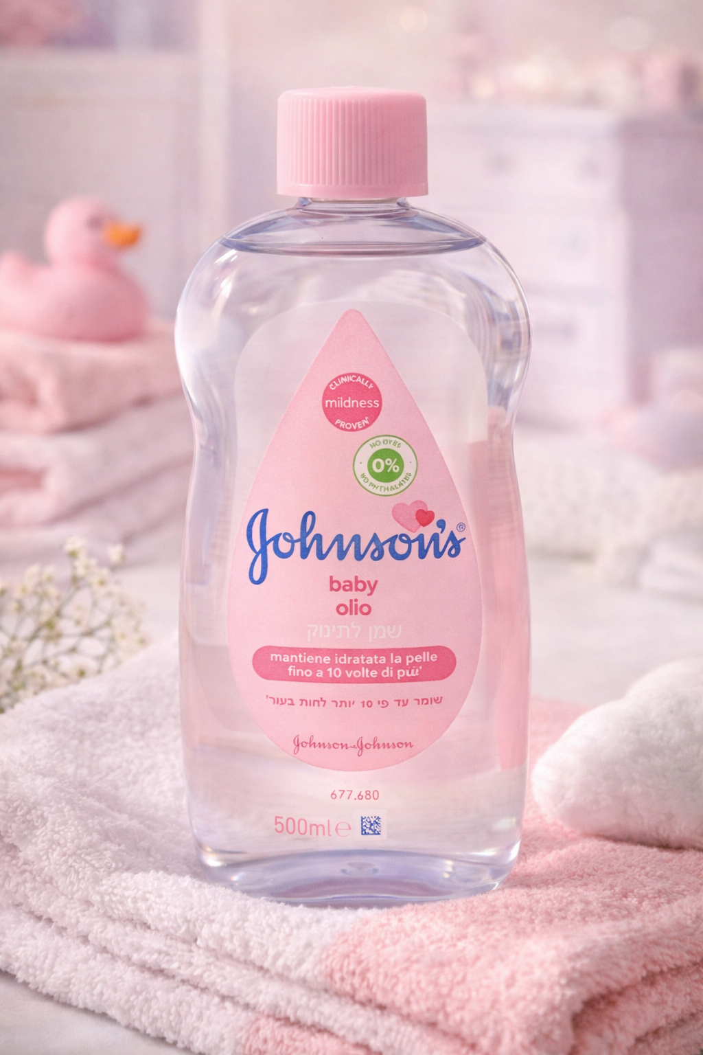 E-shop Johnson´s Johnson's Baby Oil – Detský olej (500 ml)
