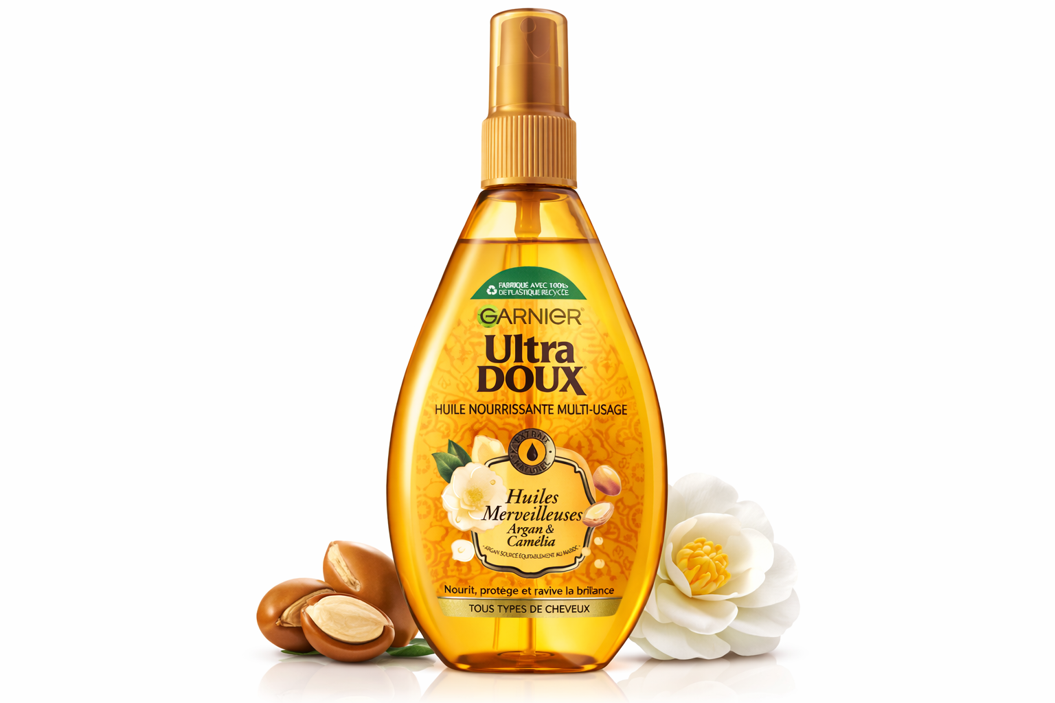 Garnier Ultra Doux Huile Merveilleuse Argan & Camélia (150 ml)