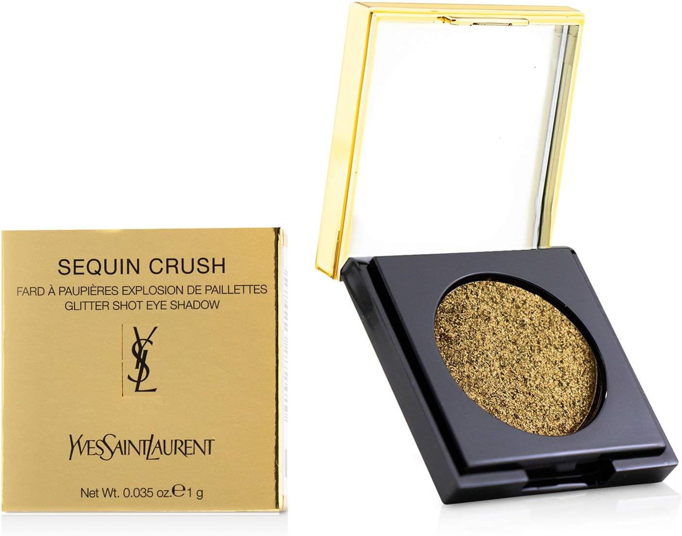 Očné tiene Yves Saint Laurent Sequin Crush 1-legendary gold 1 g