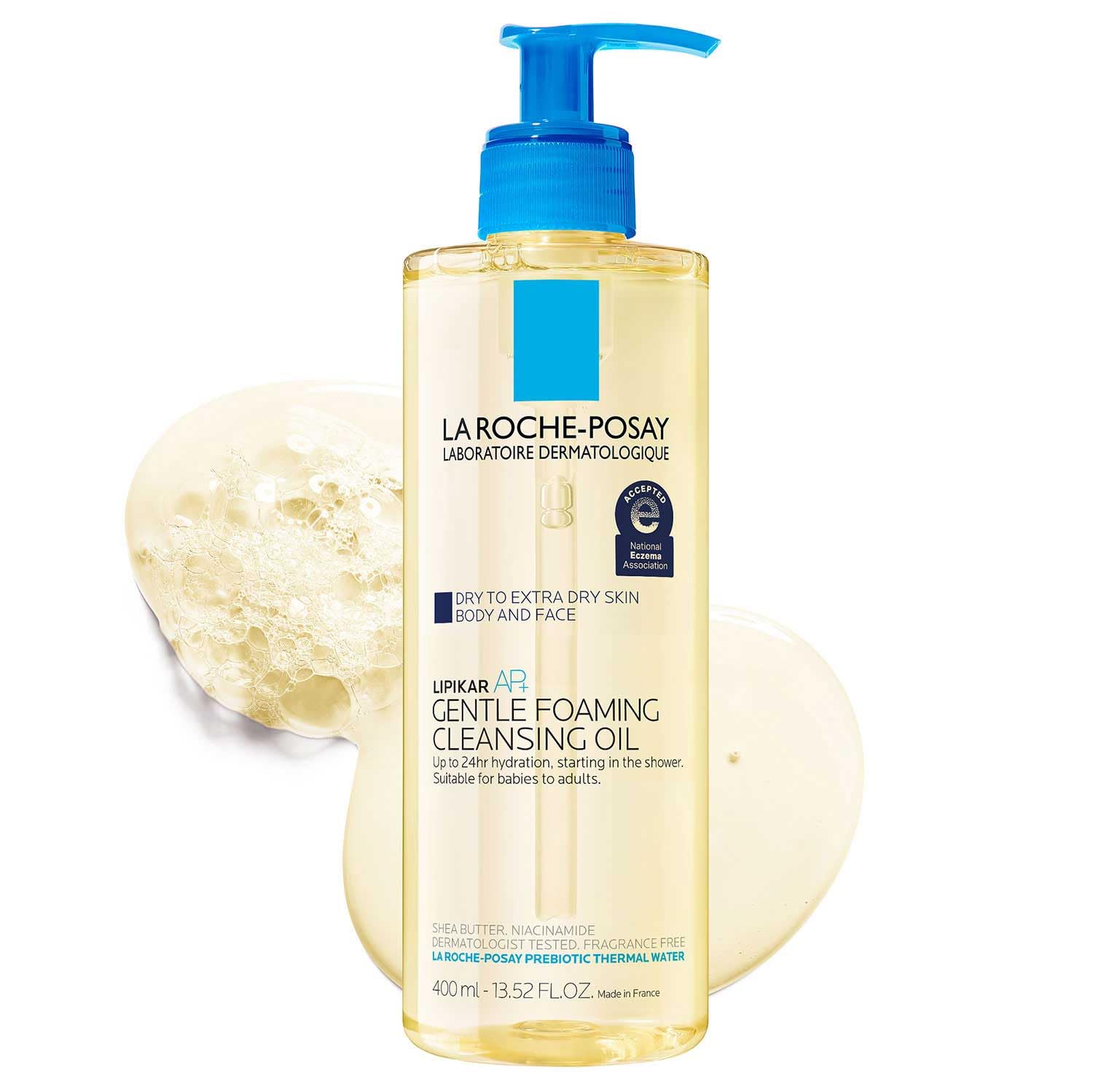 La Roche-Posay Lipikar AP+ Jemný penivý čistiaci olej 1000 ml (poškodený aplikátor)