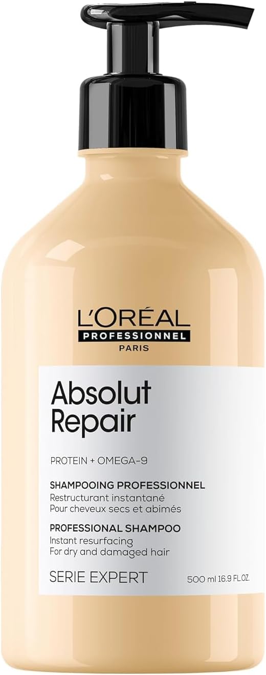 L'Oréal Absolut Repair professional šampón pre poškodené vlasy, 500ml (poškodený aplikátor)