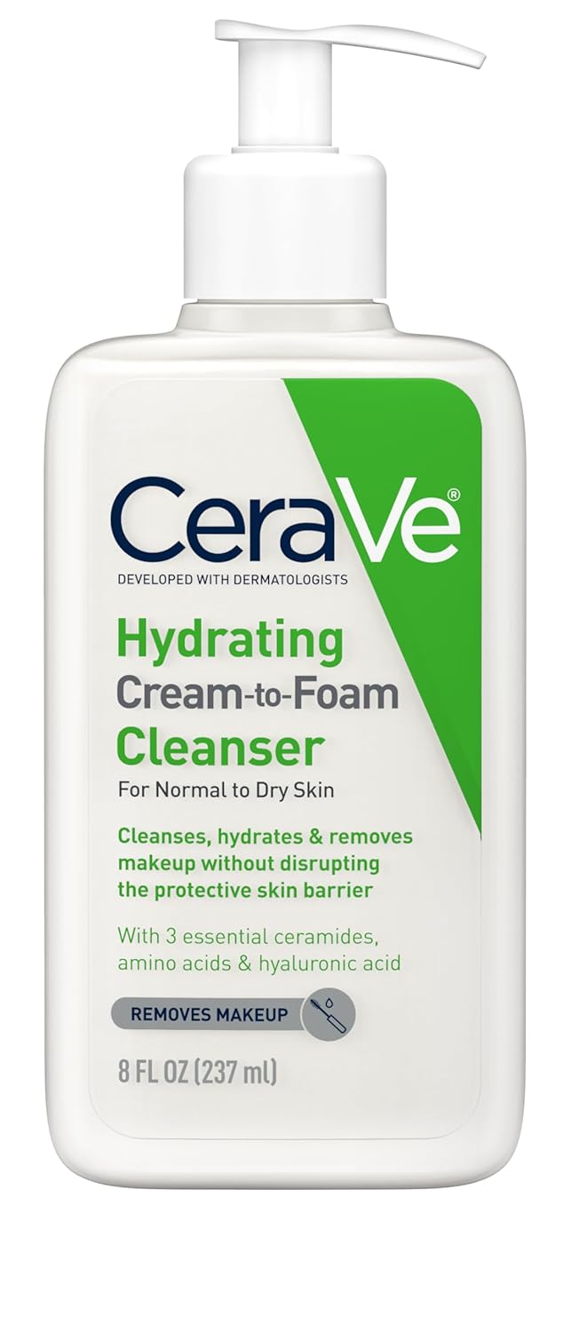 CeraVe hydratačný krém na čistenie penou 236 ml (poškodený aplikátor)