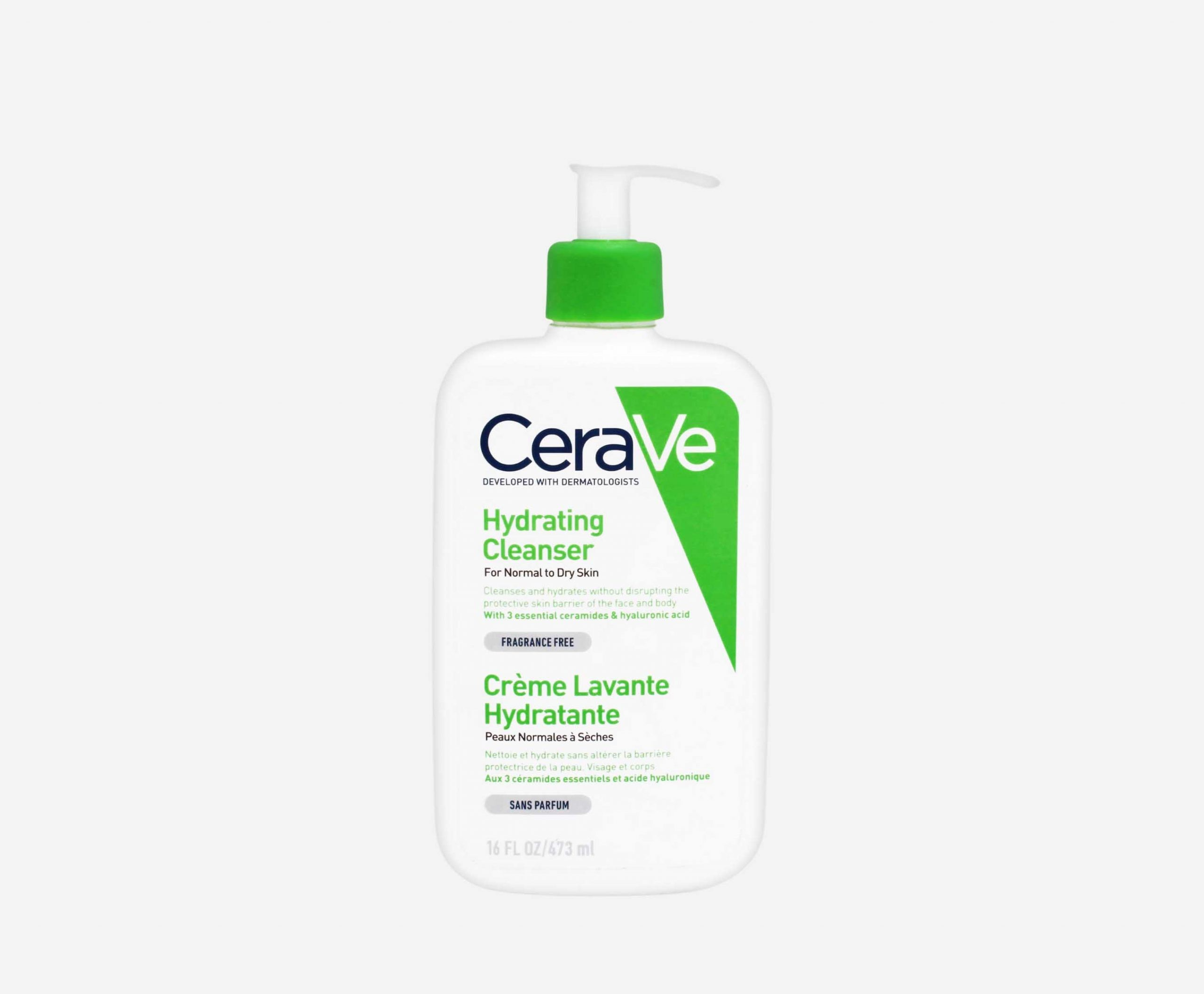 CeraVe - Hydratačná čistiaca emulzia, 473 ml (poškodený aplikátor)