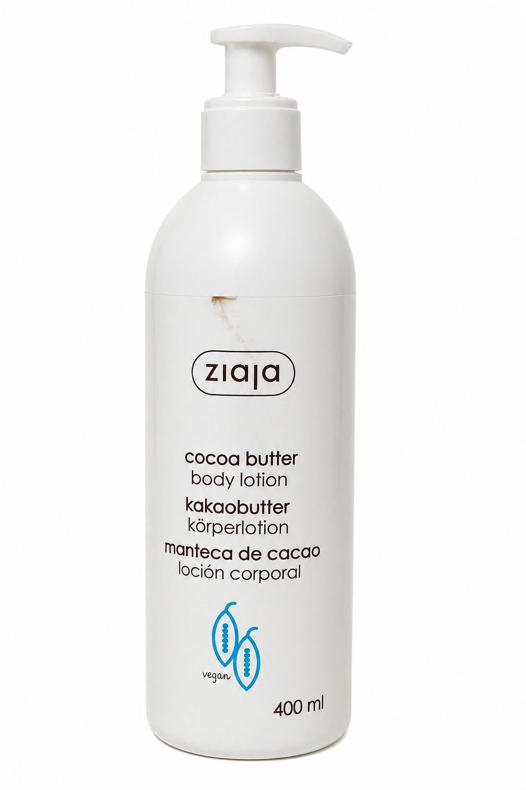 Ziaja Cocoa Butter Telové mlieko – 400 ml (poškodený aplikátor)