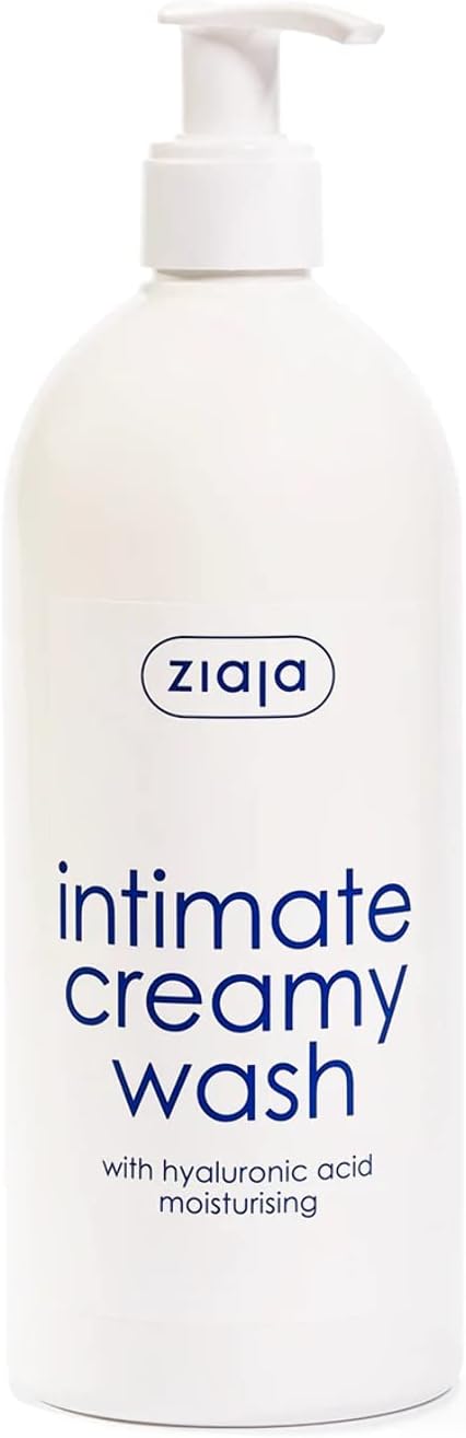 Ziaja Intimate Creamy Wash – Intímna umývacia emulzia s kyselinou hyalurónovou 500 ml – (poškodený aplikátor)