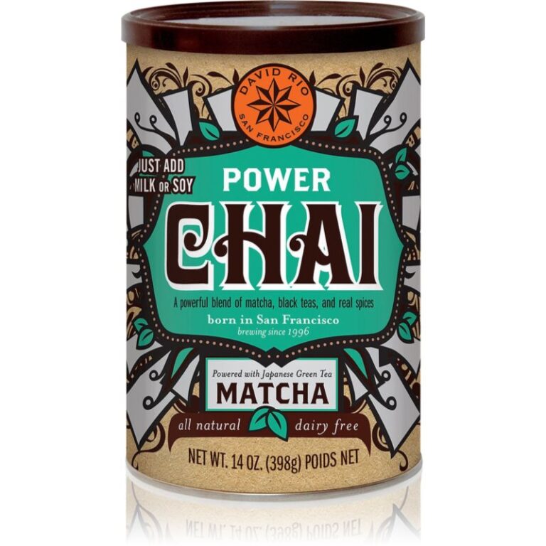 David Rio Power Chai Matcha prášok na prípravu nápoja vegan 398 g Exp.1/2026
