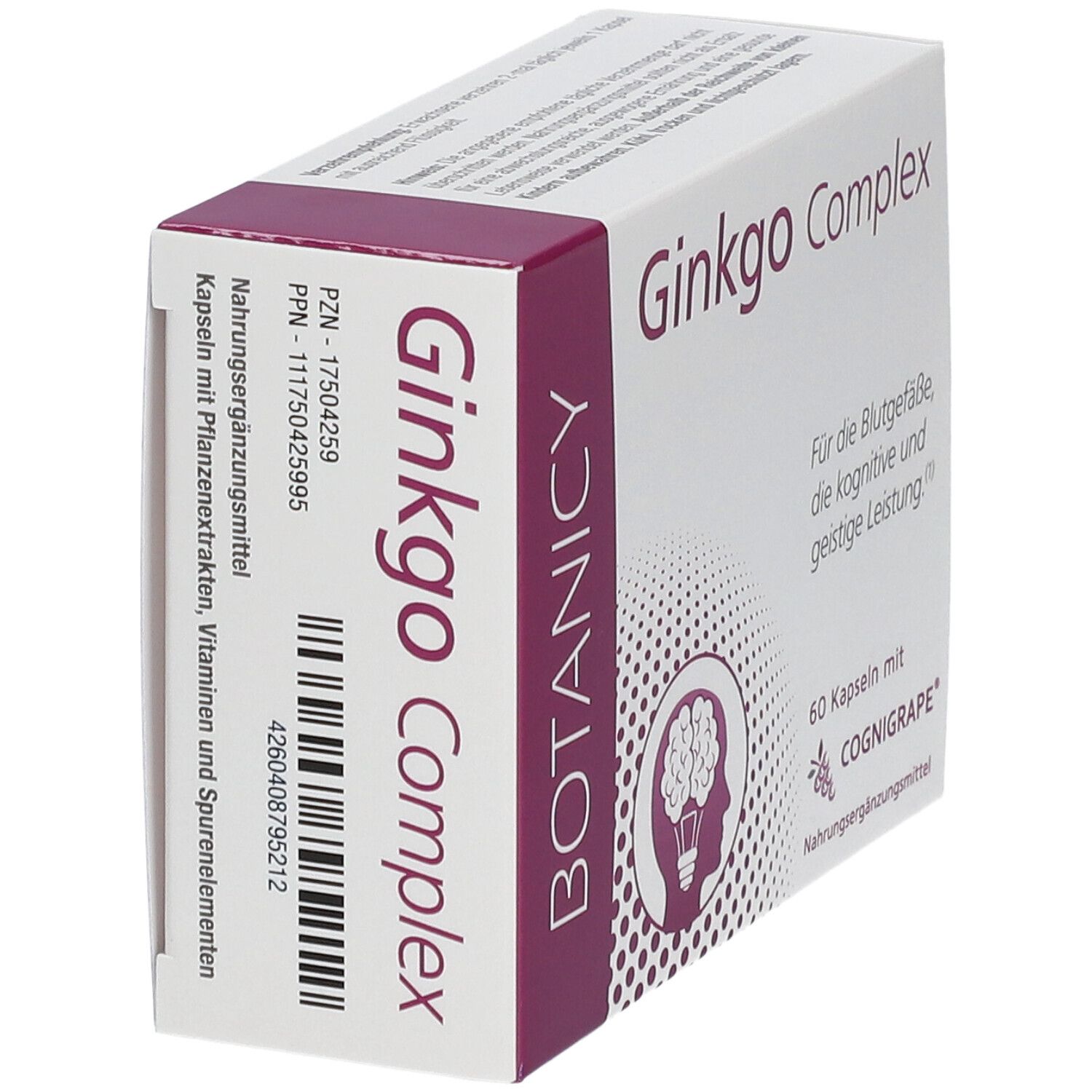 E-shop BOTANICY Komplex ginkga - 60 tabliet / Exp. 12/2025