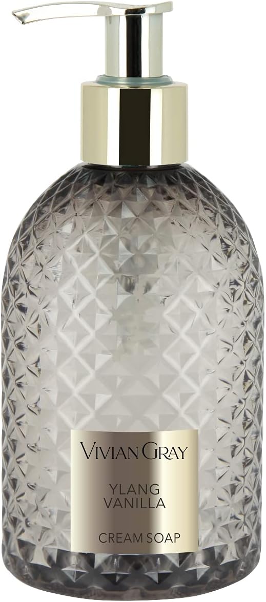 E-shop VIVIAN GRAY s drahokamom krémové mydlo Ylang a vanilka 300 ml-(poškodený aplikátor)