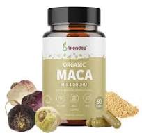 Blendea Maca BIO Organic 4 druhy Macy peruánskej | 90 kapslí / Exp.4/26