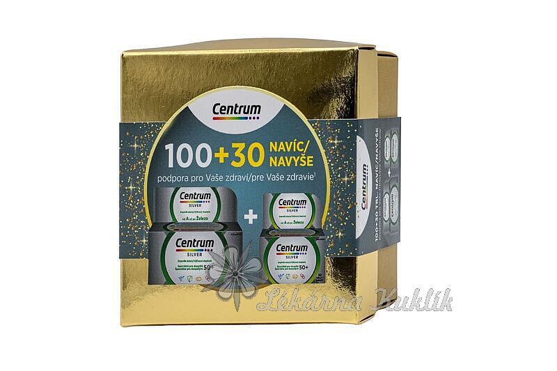 Centrum Silver 50+ tbl.100+30 dárkové balení / Exp. 12/25