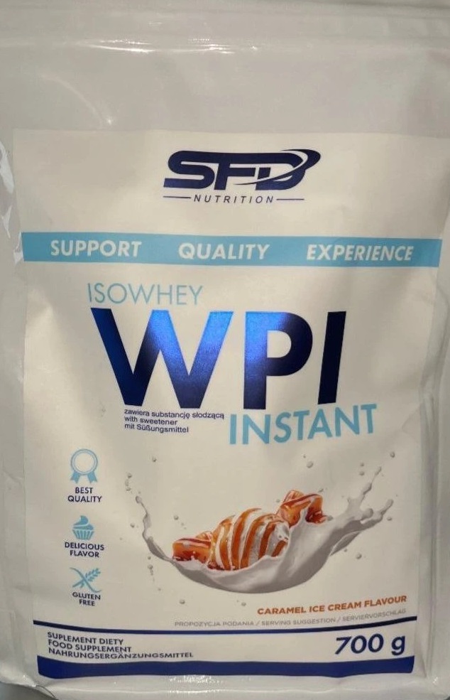 E-shop SFD WPI Isowhey WPI Instant s príchuťou karamelovej zmrzliny od SFD Nutrition 700g /4/26