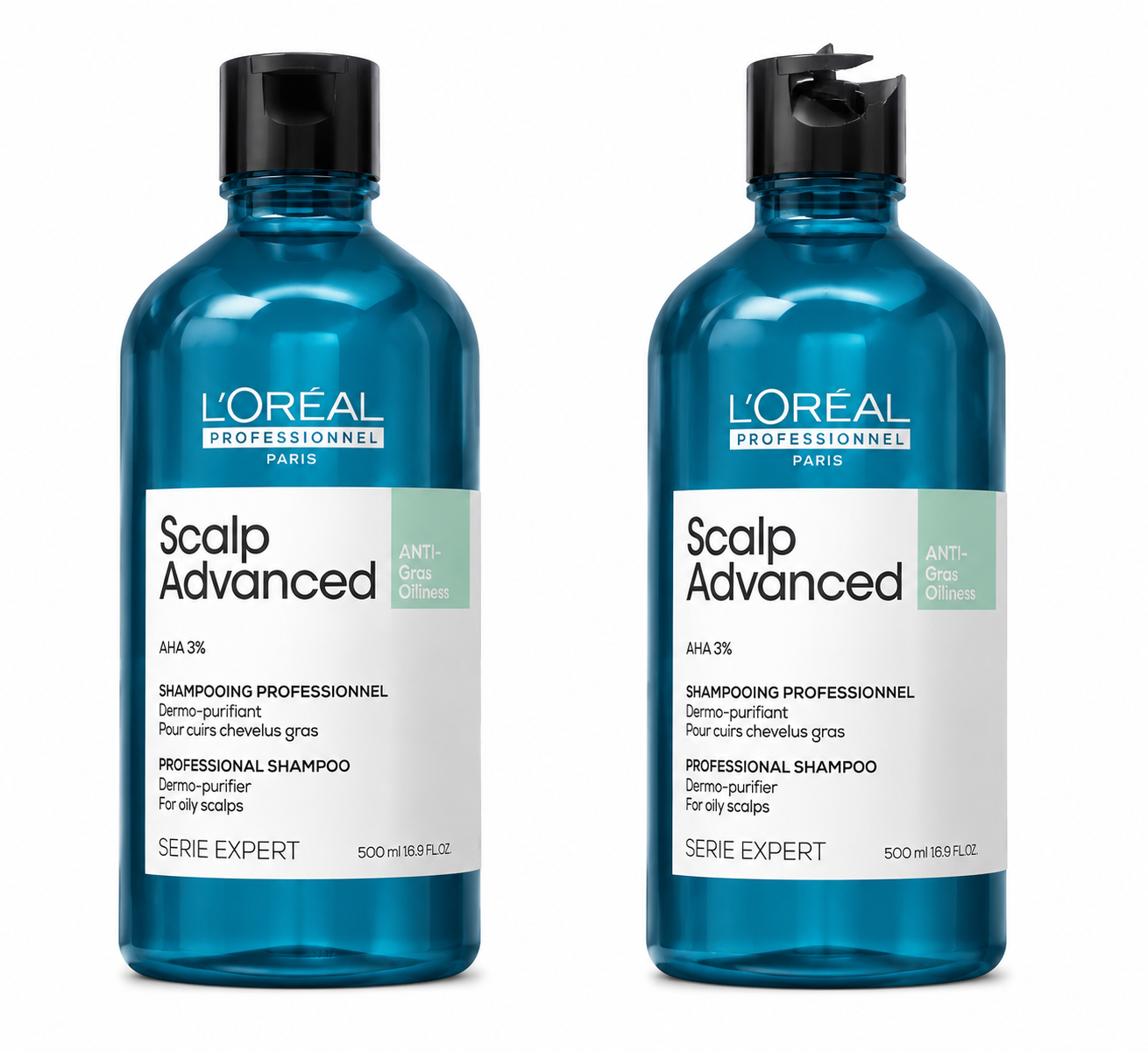 L'Oréal Professionnel Scalp Advanced na ošetrenie mastných vlasov 500ml (poškodený aplikátor)