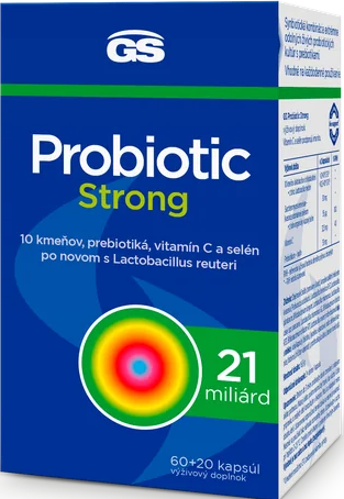 GS Probiotic Strong, 80 kapsúl Exp.: 04/2026
