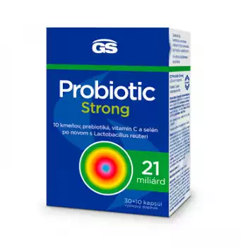 GS Probiotic Strong,40 kapsúl Exp.: 04/2026