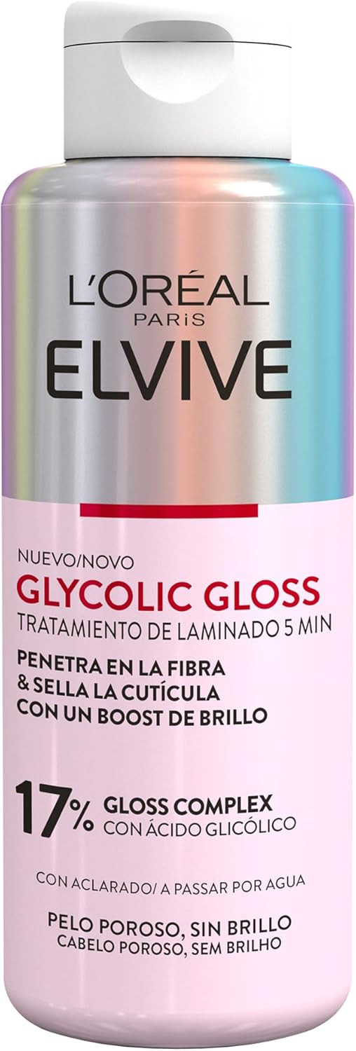 L'Oréal L’Oréal 5-minútová kúra na vlasy Glycolic Gloss Lamination 17 % Gloss Complex, 200 ml