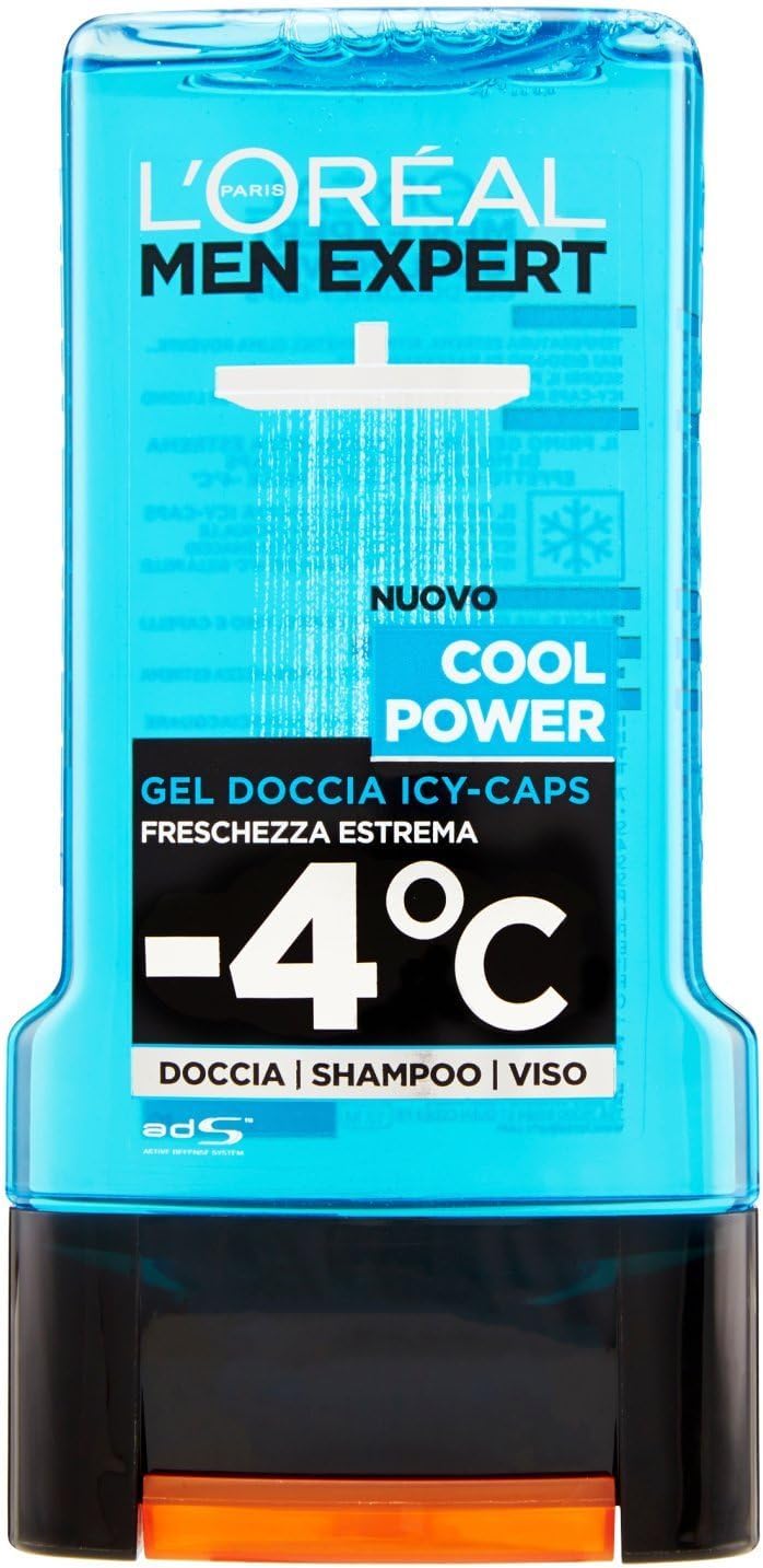 L'Oréal MEN EXPERT SPRCHOVÝ GÉL COOL POWER osviežujúci 3v1 300ml