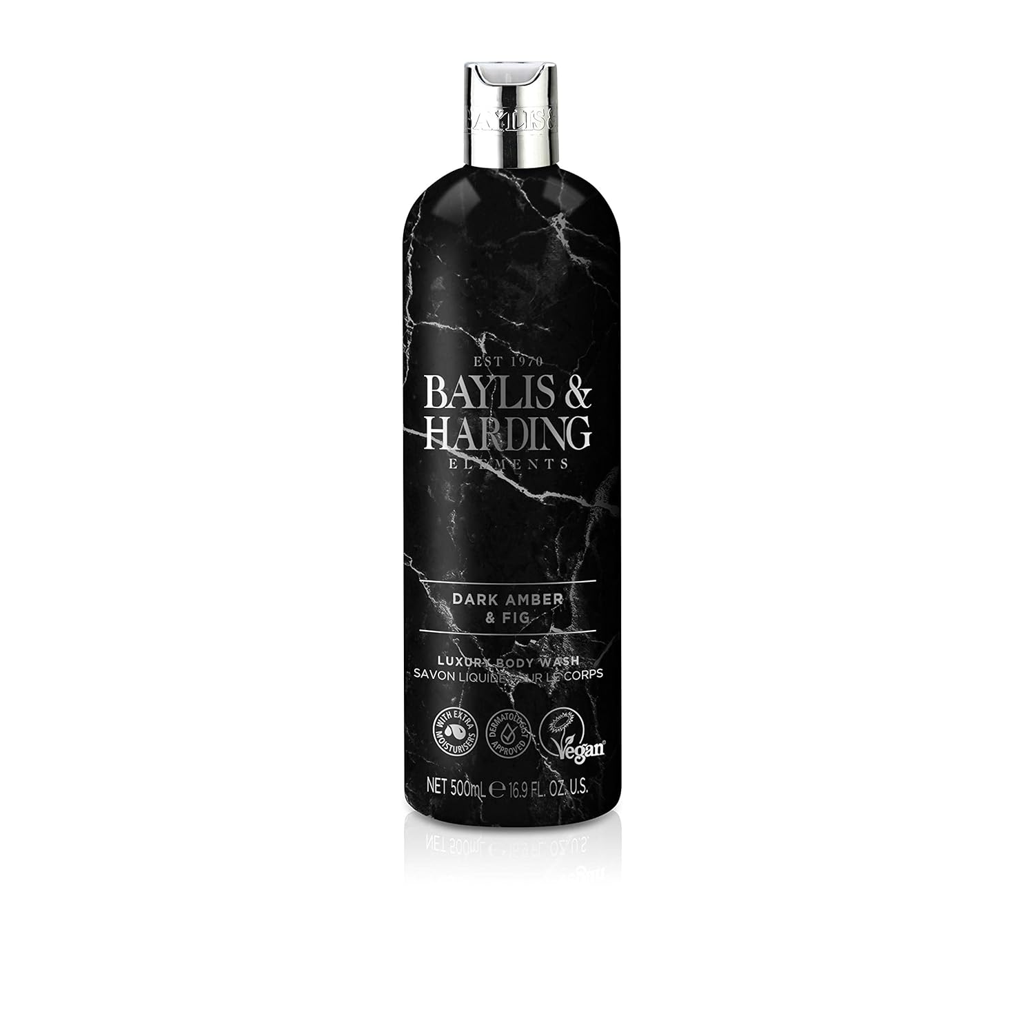 E-shop Sprchový gél Baylis & Harding tmavý jantár a figa 500 ml