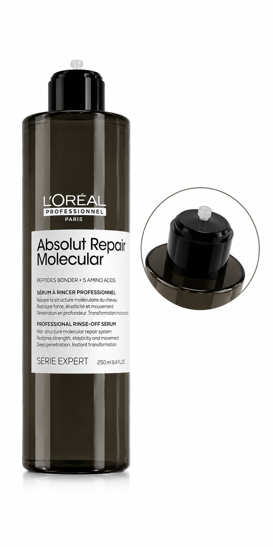 L'Oréal Professionnel oplachové sérum pre obnovu poškodených a oslabených vlasov 250ml (poškodený aplikátor)