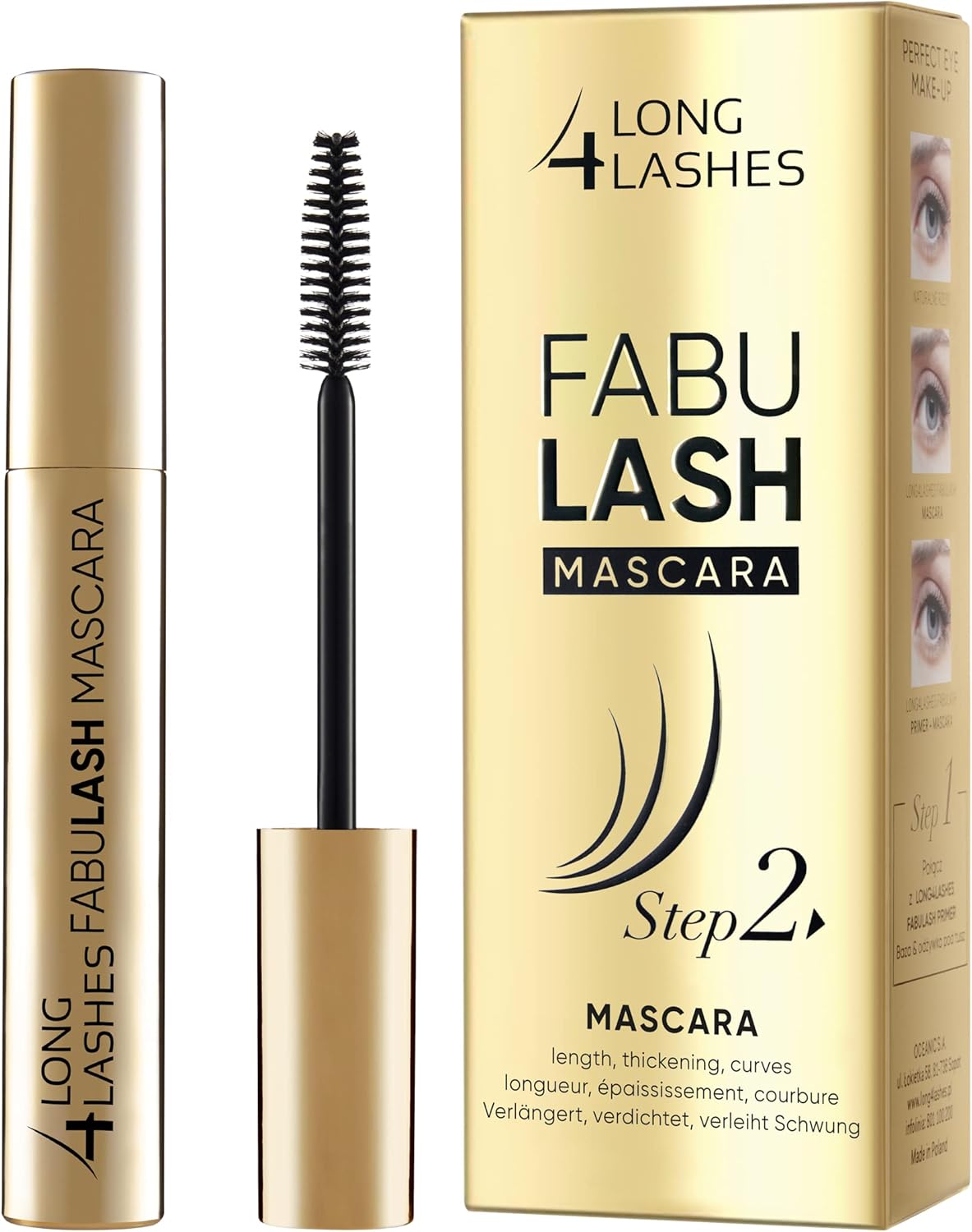 E-shop Long 4 Lashes Riasenka Long4Lashes – čierna, pre dĺžku, hustotu a zakrivenie, 10 g