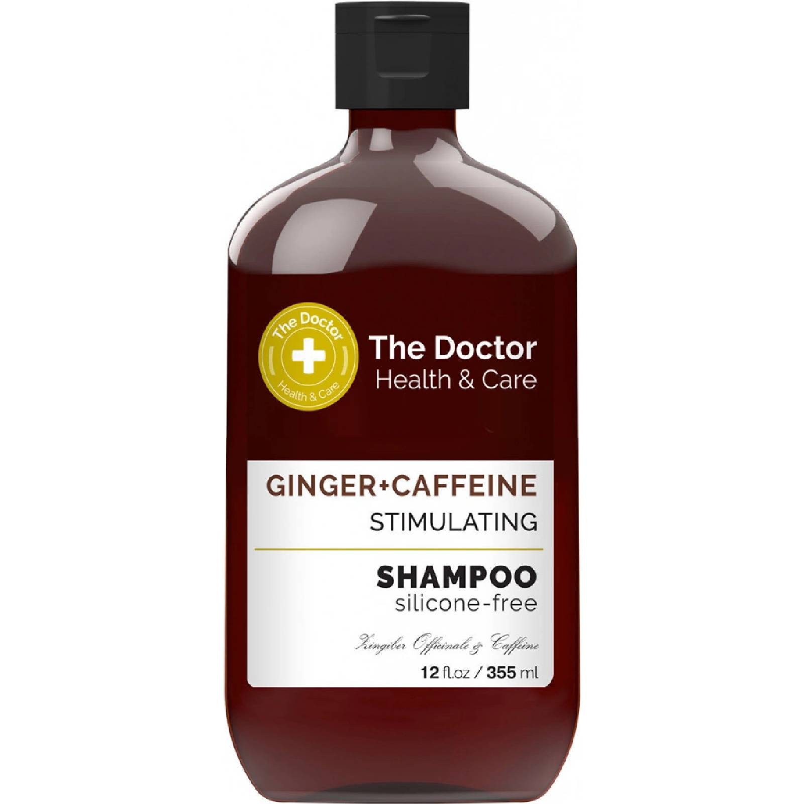 E-shop The Doctor Health & Care Stimulujúci šampón pre hustotu vlasov The Doctor Ginger+Caffeine - 355 ml