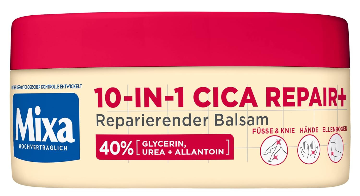 Mixa Cica Repair+ regeneračný telový balzam 10v1 150 ml-bez krabičky