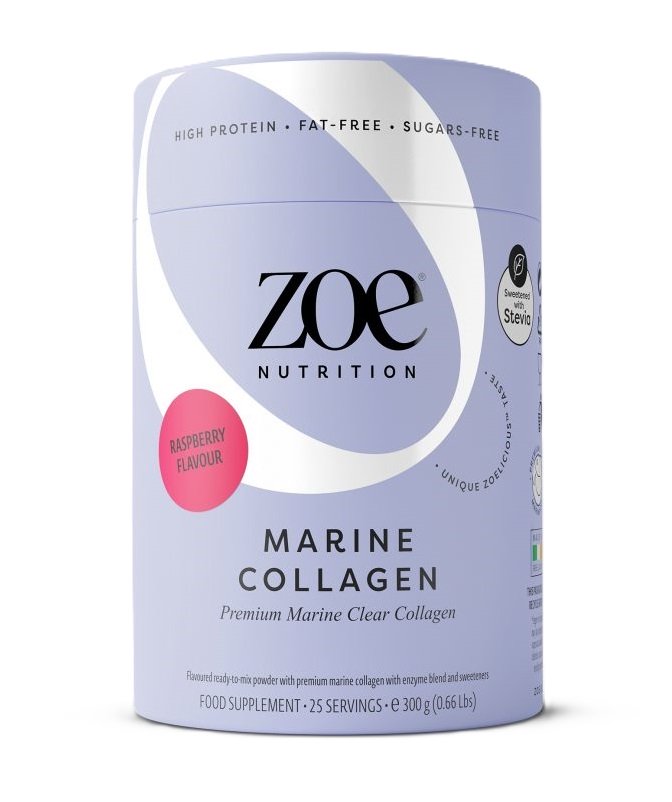 E-shop ZOE Nutrition - Morský kolagén, malina – 300 g / Exp. 4/26