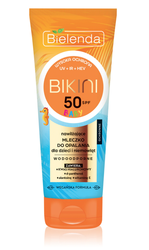 E-shop Bielenda Bikini Baby opaľovací krém pre deti SPF50 100 ml, EXP: 05/2026