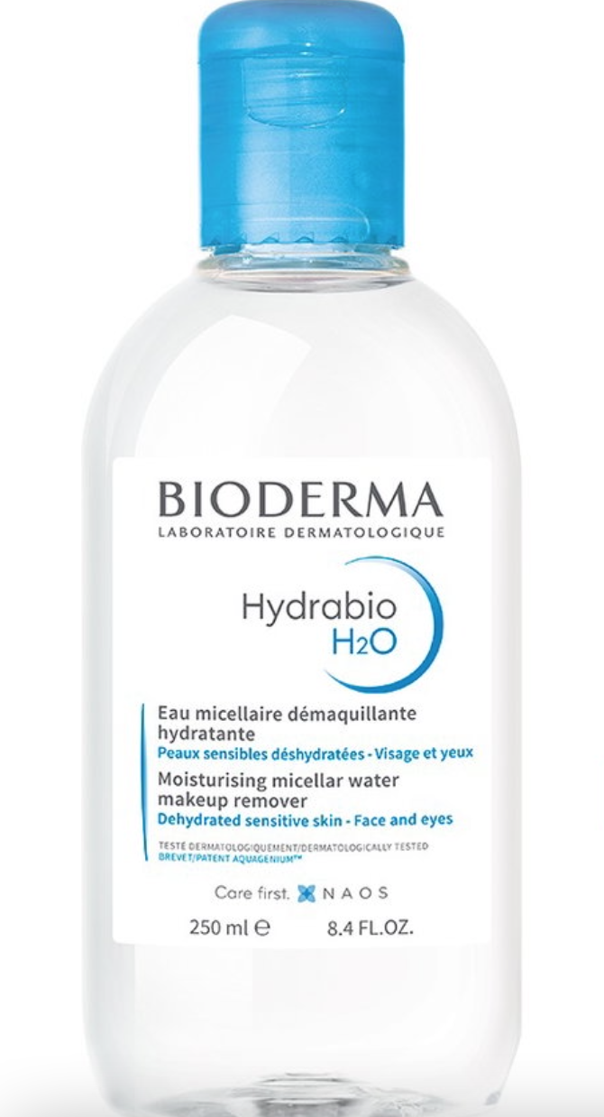 BIODERMA Hydrabio H2O jemná micelárna voda, 250 ml (EXP. 06/2026)
