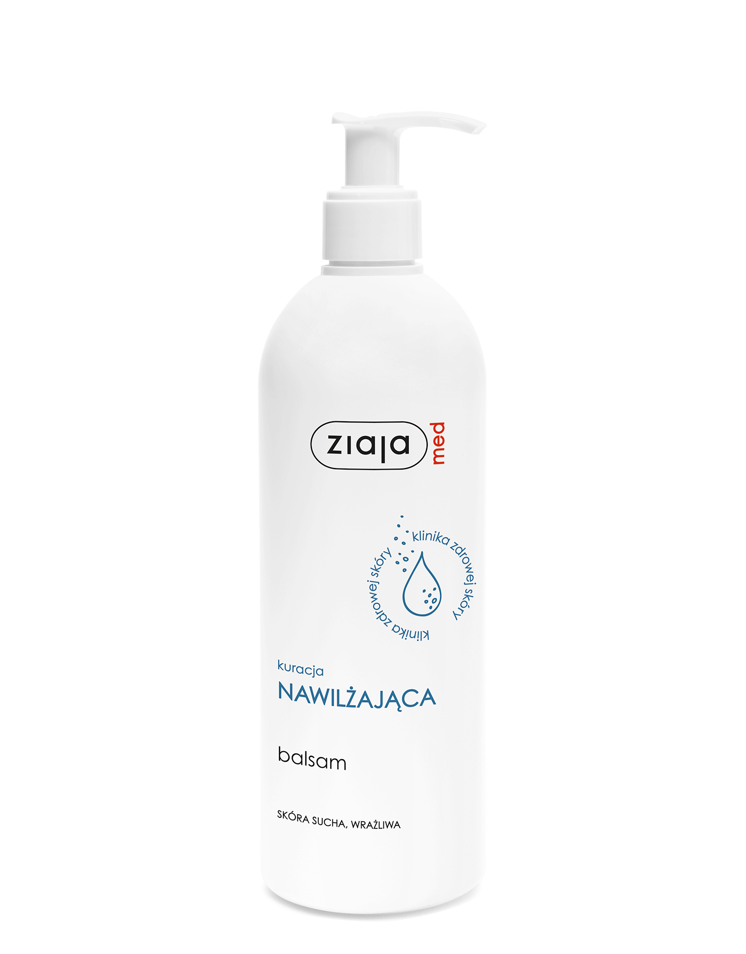 Ziaja med hydratačný balzam na ošetrenie 500 ml-(poškodený aplikátor)