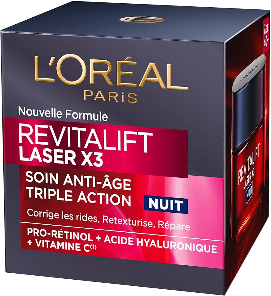 L'Oréal Paris - Triple Action Anti-Aging Night Cream Mask 50ml