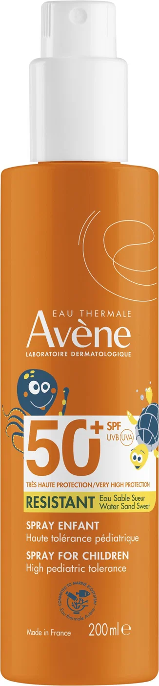 AVENE Sun Sprej pre deti SPF50+ 200 ml, 200 ml, poškodený aplikátor